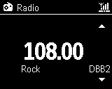 8. FM-radio 8.1 Ställ in radiostatione 1 Anslut den medlevererade FM-trådantennen till Center och Station (se 3.