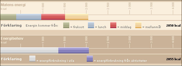 Den energi som behövs för att ta hand om den mat som vi äter. När vi äter mat så måste kroppen arbeta för att sönderdela och ta hand om alla näringsämnen. Det kräver förstås också energi.