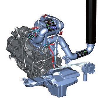 Banbrytande motor- och transmissionsteknologi Perfekt teamwork mellan motor och transmission Lägre bränsleförbrukning - mer dynamik Låga kostnader per timme har avgörande betydelse för totalekonomin