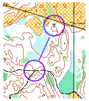 Stockholm 2014-04-08 Checklista gul bana På gul bana deltagarna för första gången lämna ledstängerna. Det kräver kunskap i att orientera med hjälp av andra terrängföremål än ledstänger.