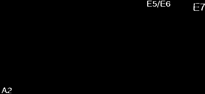 17 Surface E1 EAE3 E4 E5/E6 E7 A3 A2 A1 A1 A2 S1 S2 Cavern S3 Figur 4. længdesnitt som viser plasseringen av ekstensometrene. Longituclinal section with location of the extensometers.