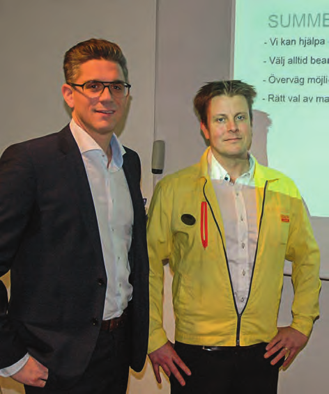 SKÄRANDE BEARBETNING 80 personer gästade Stenbergs vid informationsträffen i Jönköping. Nya möjligheter med effektiv skärning T ekniklösningar för skärande bearbetning utvecklas ständigt.