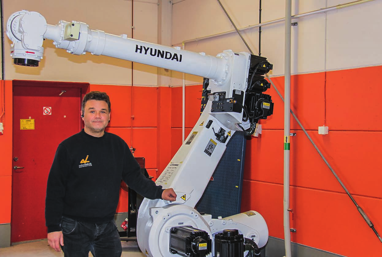 AUTOMATION Succé för Robotteknik Automation Försäljningen överträffar redan hela 2015 Robotteknik Automation i Vetlanda räknar med rekordförsäljning under 2016.