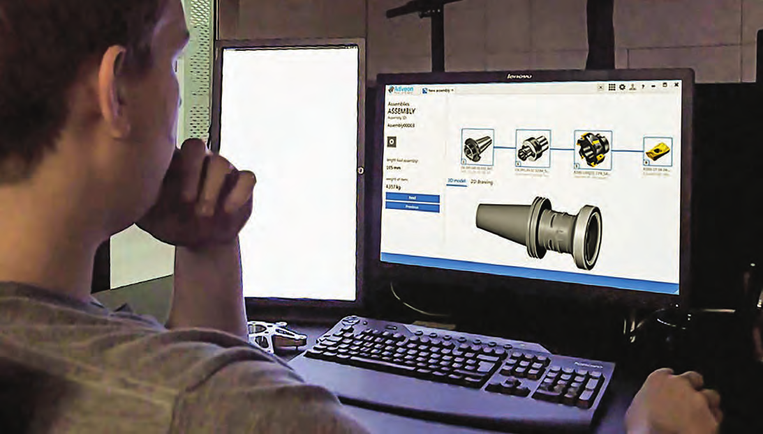 CAM Mastercam integrerar verktygsbiblioteket Adveon D et händer mycket inom programvarusidan. CNC Software och Sandvik Coromant samarbetar för att integrera verktygsbiblioteket Adveon med Mastercam.