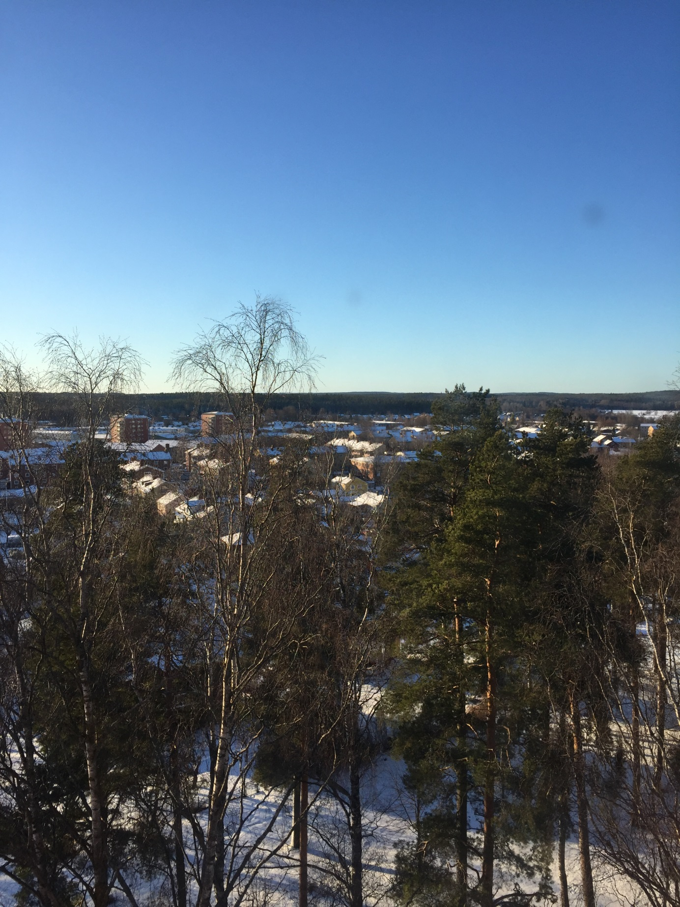 Fotografi från översta fönster,