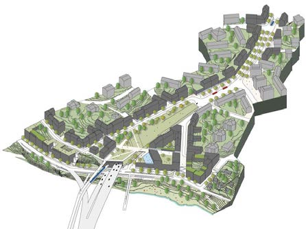 exempel 1. VAR VILL MARKNADEN BYGGA? Göteborgs stad vill förtäta i Mellanstaden, den sammanhängande staden utanför kärnan.