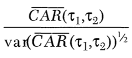 G. T-test För att testa den statistiska signifikansen av CAAR görs ett t-test som definieras som följer; (10) 3.