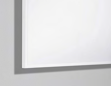 Lintex Prislista 2016 Skrivtavlor Whiteboard ONE Whiteboard Whiteboard med emaljerad magnetbärande skrivyta. Svart- eller vitanodiserad aluminiumram och gerade hörn.
