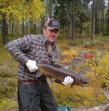 rade övre trappan i Fjätälven och fällan fångade inte längre någon fisk. Under 2012 och 2013 renoverades trappan.