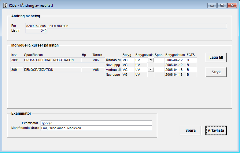 KTH RS02 Funktionsbeskrivning 8 6.