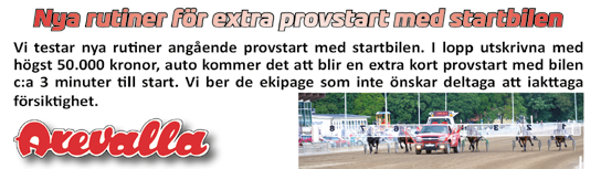 TORSDAGSTRAV MED BREDDLOPP För ovanlighetens skull kör vi trav en torsdagkväll. Det är en breddloppsdag där hästarna får ha max 00 poäng.