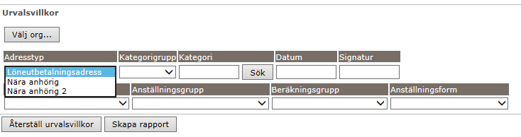 2015-08-28 23(37) Rapporter och beslutsstöd RAPPORTER Ackumulatorlistor Diverse ackumulatorer.