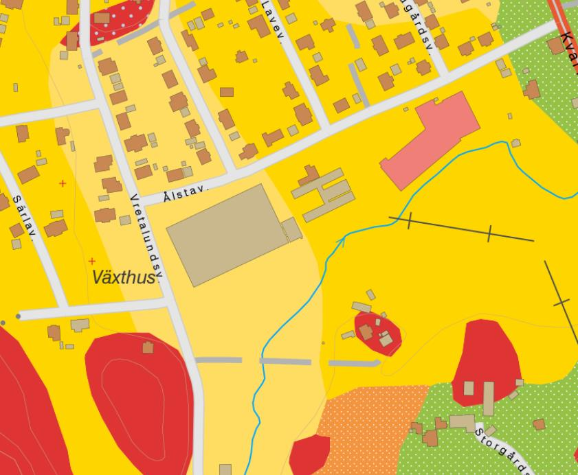 Uppdrag nr. 16U29193 Sida 4 (12) 2.2 Geologi och hydrogeologi Naturlig jord inom området utgörs av lera (SGU jordartskarta).