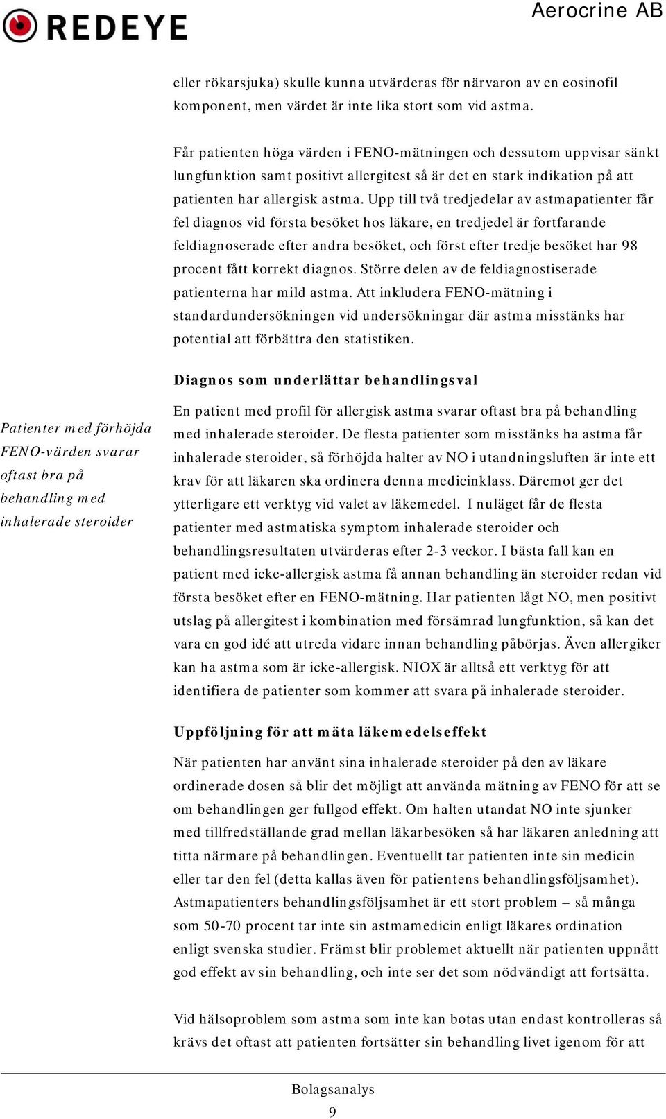 Upp till två tredjedelar av astmapatienter får fel diagnos vid första besöket hos läkare, en tredjedel är fortfarande feldiagnoserade efter andra besöket, och först efter tredje besöket har 98