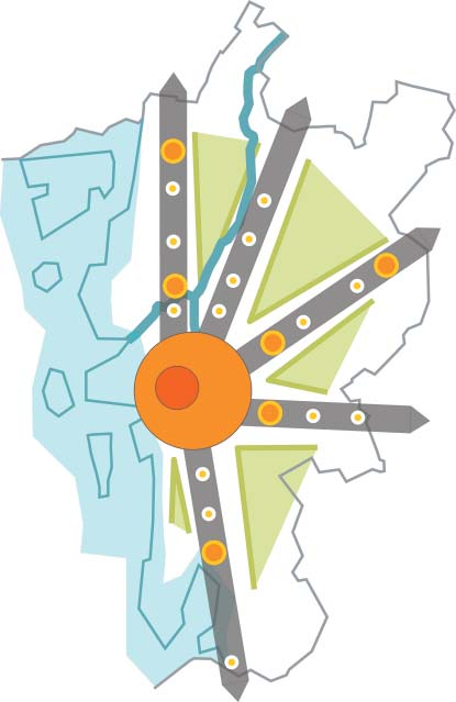 Strukturbild för handeln i Göteborgsregionen För att stärka Göteborgsregionen och Göteborg som handelscentrum krävs ett samstämt och konsekvent agerande över lång tid.