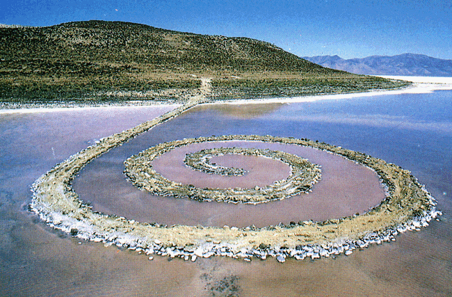 Land art var en konströrelse från slutet av 1960-talet och början av 1970-talet.