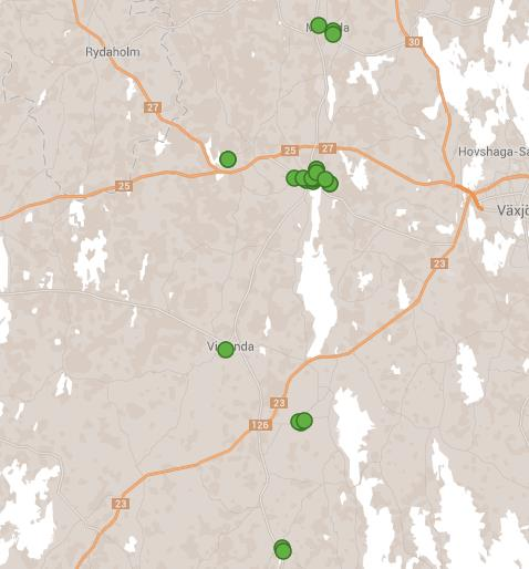 3.2 Alvesta Under mätperioden i Alvesta kommun har svar inkommit från 26 enheter/leveransadresser.