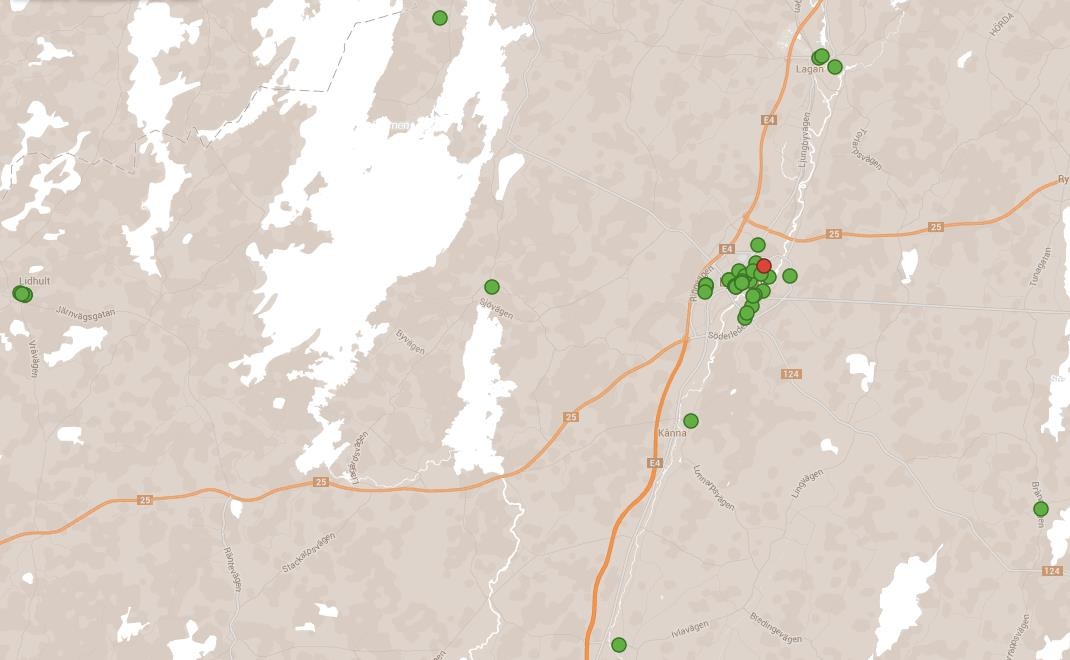 3.4 Ljungby Under mätperioden i Ljungby kommun har svar inkommit från 44 enheter/ leveransadresser.