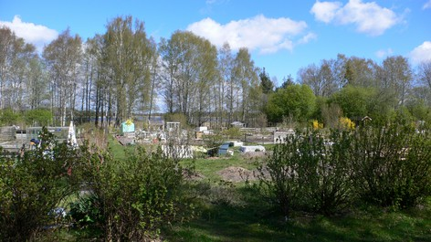 Koloniträdgårdarna vid Djupsundet Mellan Djupsundet och Djupsundsvägen, strax bredvid Hemvärnsgården, ligger ett 50-tal kolonilotter.