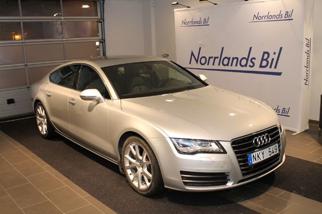 Das WeltAuto > Sök efter personbilar > Audi A7 Sportback 3.0 TDi Q STronic Registreringsnummer NKY549 Audi A7 Sportback 3.