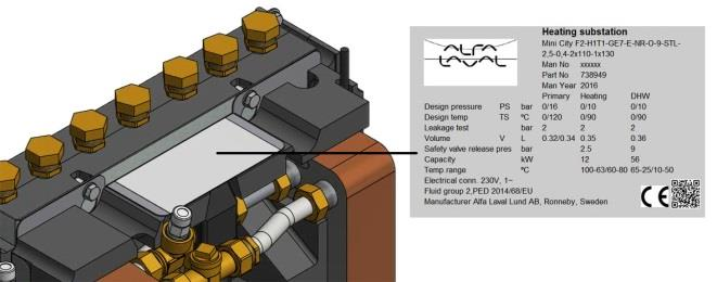 Contents 1 Product overview Mini City F2... 4 2 Installation... 5 2.1 Unpacking... 5 2.2 Preparation... 5 2.3 Mounting the first fix-jig... 5 2.4 Mounting the substation... 5 2.5 Mounting the expansion vessel and the safety equipment.