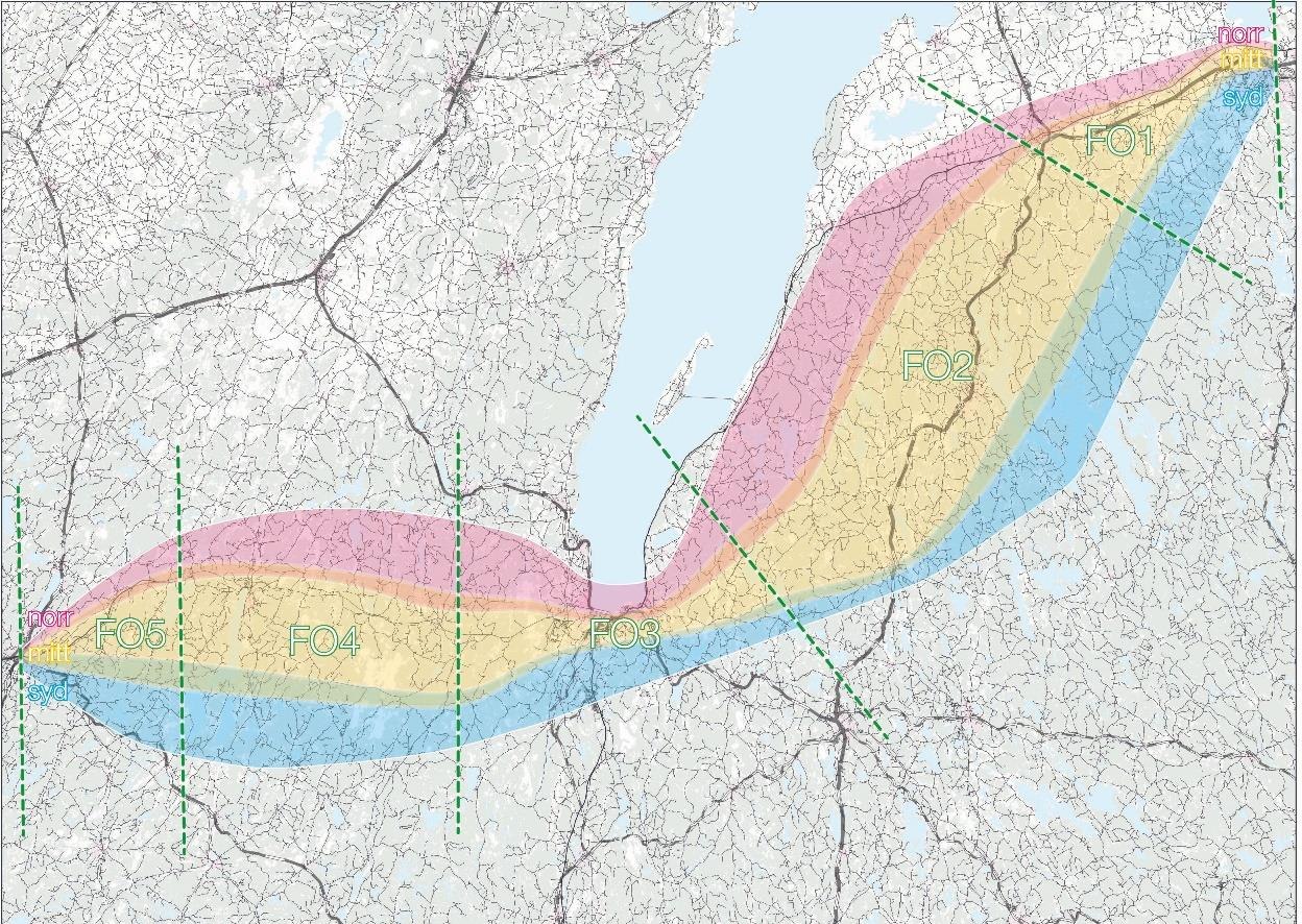 8 Anläggningstyper och principfunktioner i ett landskapsperspektiv I arbetet med att identifiera möjliga, relevanta och byggbara systemlösningar, har varje delområde inom respektive funktionsområde