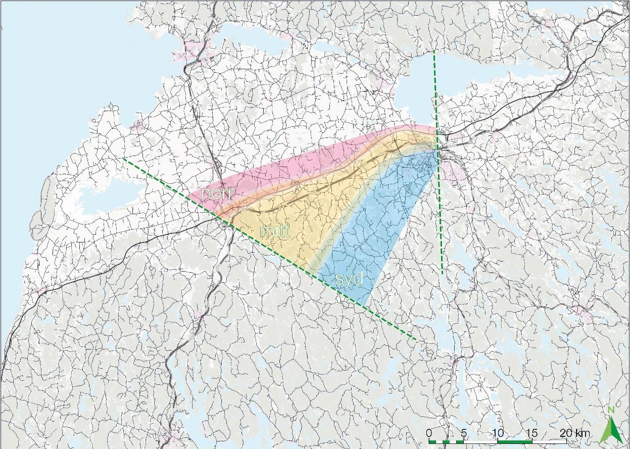 8.1 Funktionsområde 1 8.1.1 Identifierade principfunktioner Inom Funktionsområde 1 har följande funktioner identifierats: Stationsläge i Linköping (projekt Ostlänken) Eventuell depå för regionala