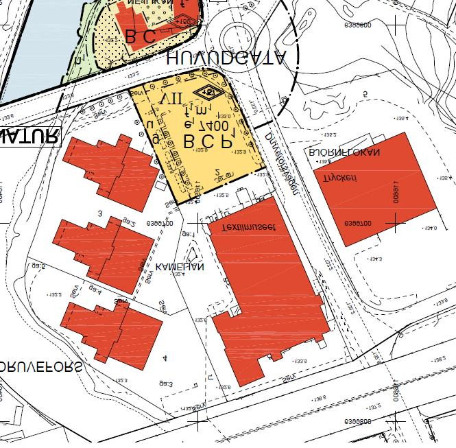 9 (25) 3. Platsen 3.1 Planområdet Fysisk utformning Planområdet ligger i närheten av riksväg 40 som sträcker sig genom Borås stad.. Planen skall möjliggöra fler bostäder utmed Viskan.