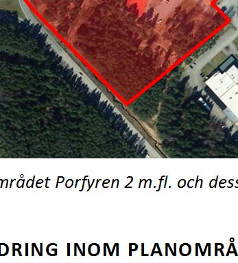 2 ÖVERSIKTLIG BESKRIVNING AV OMRÅDET 2.1 OMRÅDESBESKRIVNING Planområdet Porfyren 2 m.fl. ligger i det nordvästra hörnet av industriområdet Kartåsen i Lidköpings kommun, se Figur 2.1. Fastigheten är ca 200 x 170 meter och avgränsas av riksväg 44 i norr och länsväg 184 i väster samt befintlig industribebyggelse i söder och i öster.