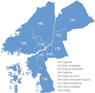 Göteborgsbladet områdesfakta I Göteborgsbladet hittar du den mest efterfrågade statistiken som beskriver Göteborg och dess delområden.