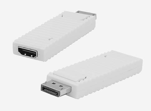 DISPLAYPORT 1025 DISPLAYPORT ADAPTER Displayport hane till VGA hona 1026 DISPLAYPORT ADAPTER Displayport hane