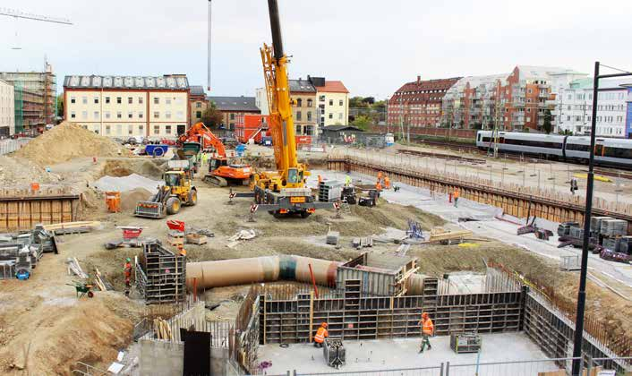 Wihlborgs Bokslutskommuniké Januari december 2016 07 Wihlborgs har tecknat hyresavtal med Folktandvården Skåne om 4 800 m2 i fastigheten Posthornet 1 som just nu byggs vid Lunds centralstation.