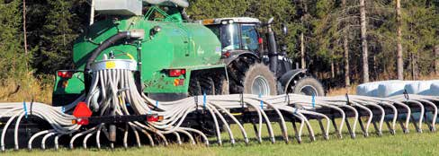 Växtodling Agronic erbjuder slangramper från 12 meter. Utrustad med effektiv skärskivefördelare. Samtliga modeller har 5-bladig centrifugalpump. Balanserat vinghjul med trippeltätade smorda lager.