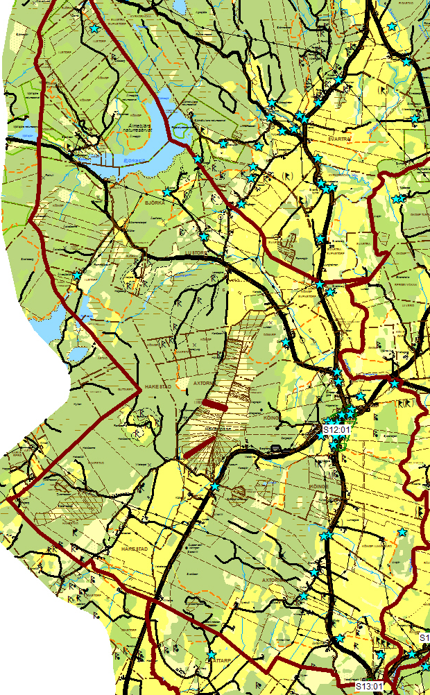 30 Köinge och Svartrå ingår i Okome församling sedan 2006, då de tillsammans hade 1129