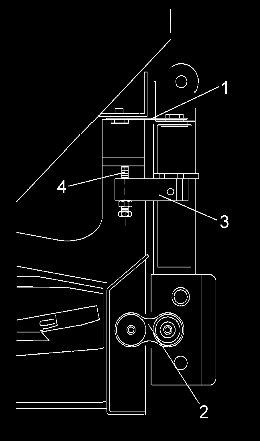 32 Produktbeskrivning Bladfjädrarna (Fig. 11/1) och lagringsarmarna (Fig. 11/2) tar upp de horisontella krafterna, medan den vertikala belastningen (vikten) tas upp av den i vågcellen (Fig.