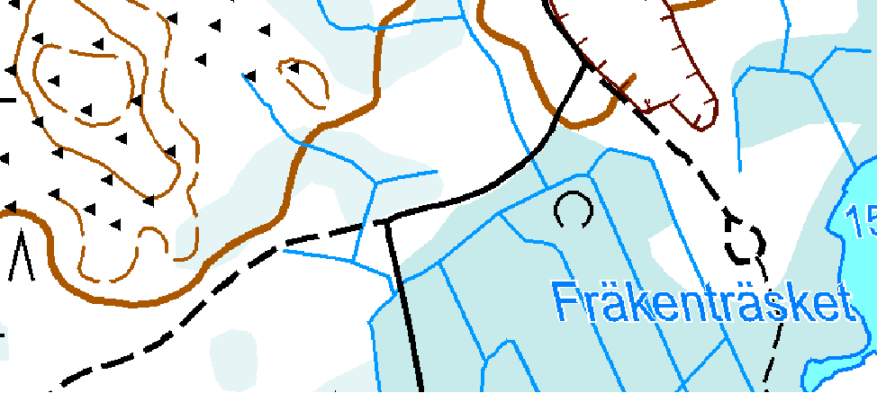 FCG DESIGN OCH PLANERING AB 10 (11) Figur 4. Gammal skog på sydvästra sidan av Storsandhedet. T8 ( Storsandehetin lounaispuolen metsä 0 50 100 150 200 m Figur 5.