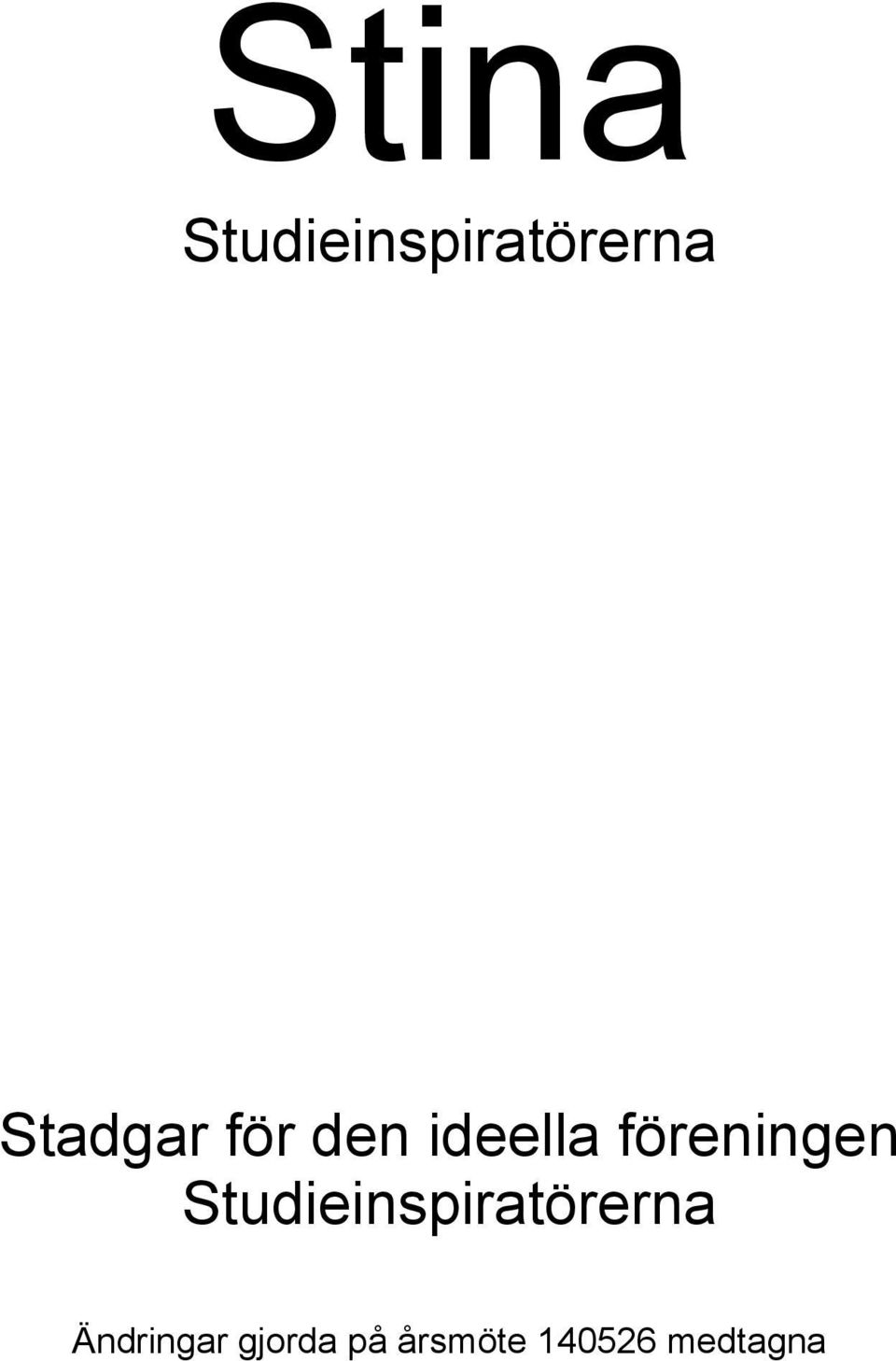 föreningen Studieinspiratörerna