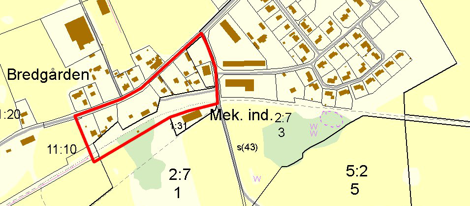 1 Inledning och syfte 1.1 Uppdrag Mjölby kommun planerar att genomföra en mindre planändring inom Hogstad som är beläget ca 10 km väster om Mjölby.