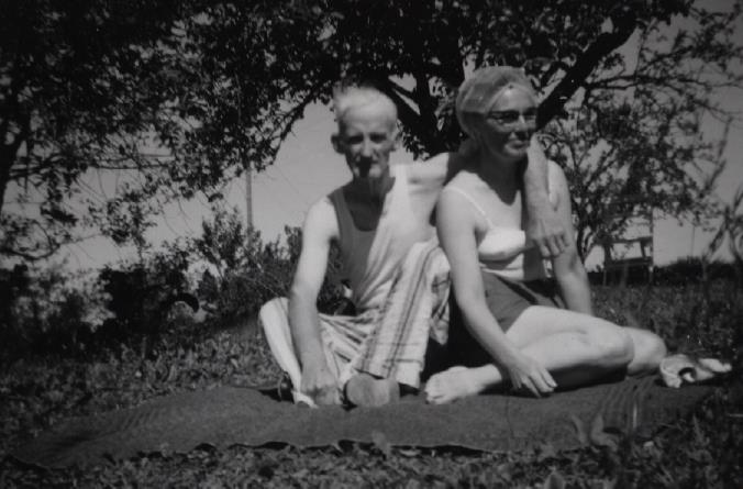 1963 Bjarne Waldau och Brigitte Franz