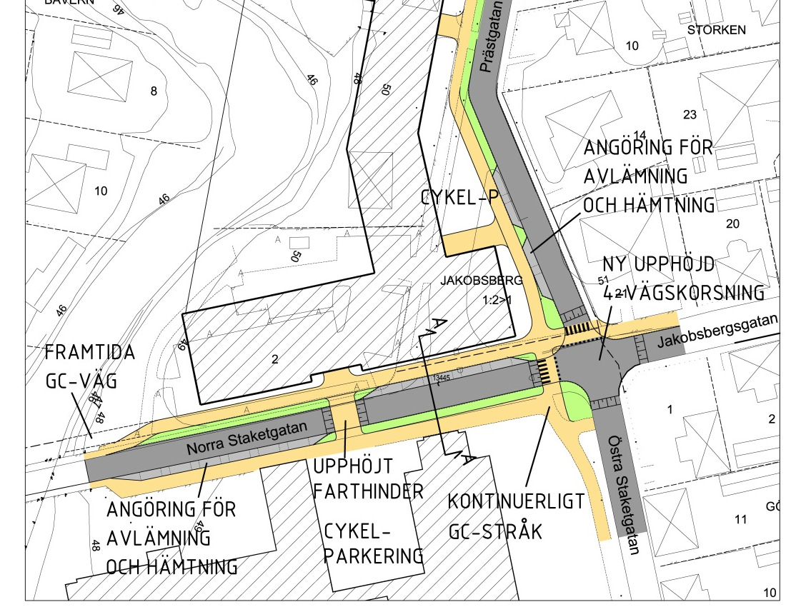 Bild 3, Utformningsförslag repo03.docx 2012-03-29 9 (12) RAPPORT VERSION 1.2 2013-11-27 TRAFIKUTREDNING KV.