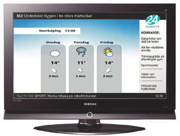 Vädersponsring. TV-reklam kombinerat med webb och tidning Dominanspaketet: Vädret 24norrbotten Vädret nsd.se (24 tim/dag 7 dagar i veckan) Vädret kuriren.