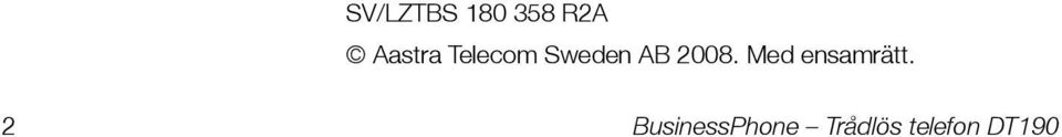 Telecom Sweden