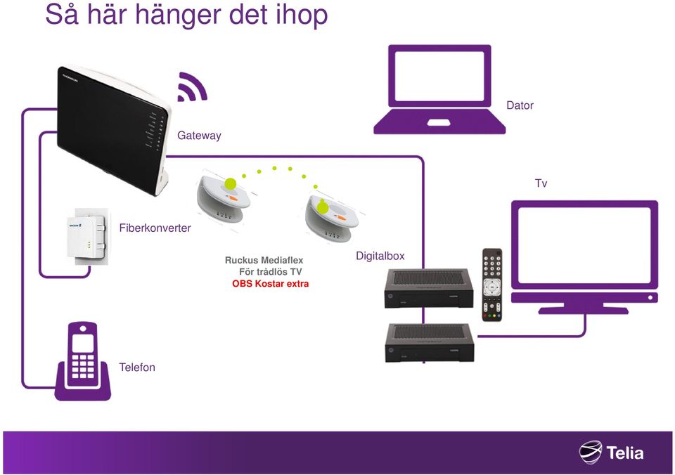 Ruckus Mediaflex För trådlös