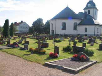Stora kyrkogården Allmän karaktär Stora kyrkogården utgörs av det område som omgärdar kyrkan.