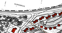 Karta som visar planområdet indelat i olika förvaltningsområden. Grönområden och vägar Grönområdena inom planområdet förvaltas idag till största delen av Kungsviks Vägförening, GA:3.