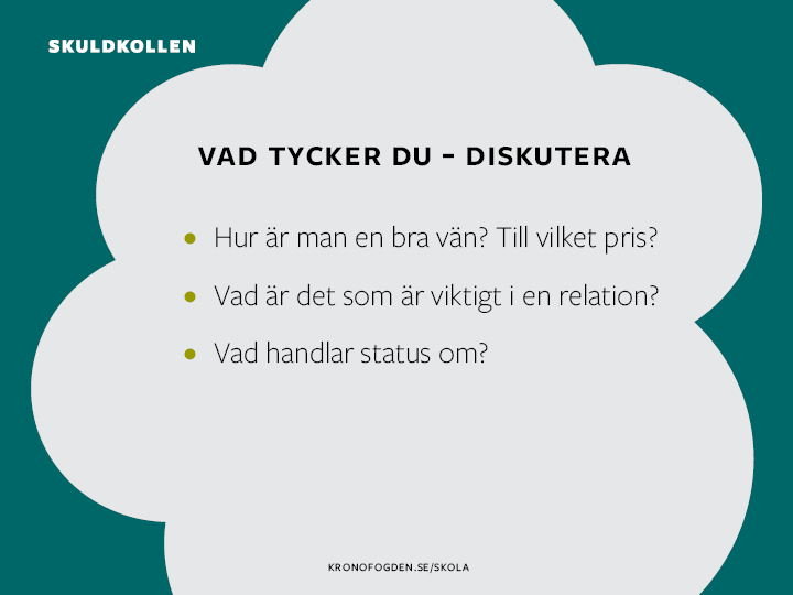 14 Diskussion - vad tycker du? Känner du igen dig? Finns det en förväntan på dyra presenter såsom middagar eller blommor när din kompis, pojk- eller flickvän fyller år?