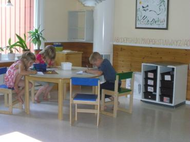 Furans förskola är en av tre kommunala förskolor i centrala Alfta. Gården har stora gräsmattor, sandlådor och har även en naturlig lekplats i den närbelägna skogen.