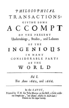 Från lärda sällskap till tidskriftsmarknad Första vetenskapliga tidskriften 1665. Innan dess spreds forskning i huvudsak genom personlig kommunikation, t.