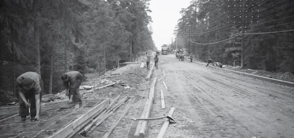 Kronans makt och stadens entré Stigen på åsen