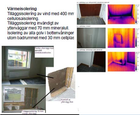 Ventilation Fuktcentrums Informationsdag, 20131120: Simulering av fukt i kulturhistoriska byggnader 12 23 Dolda material och konstruktioner Det